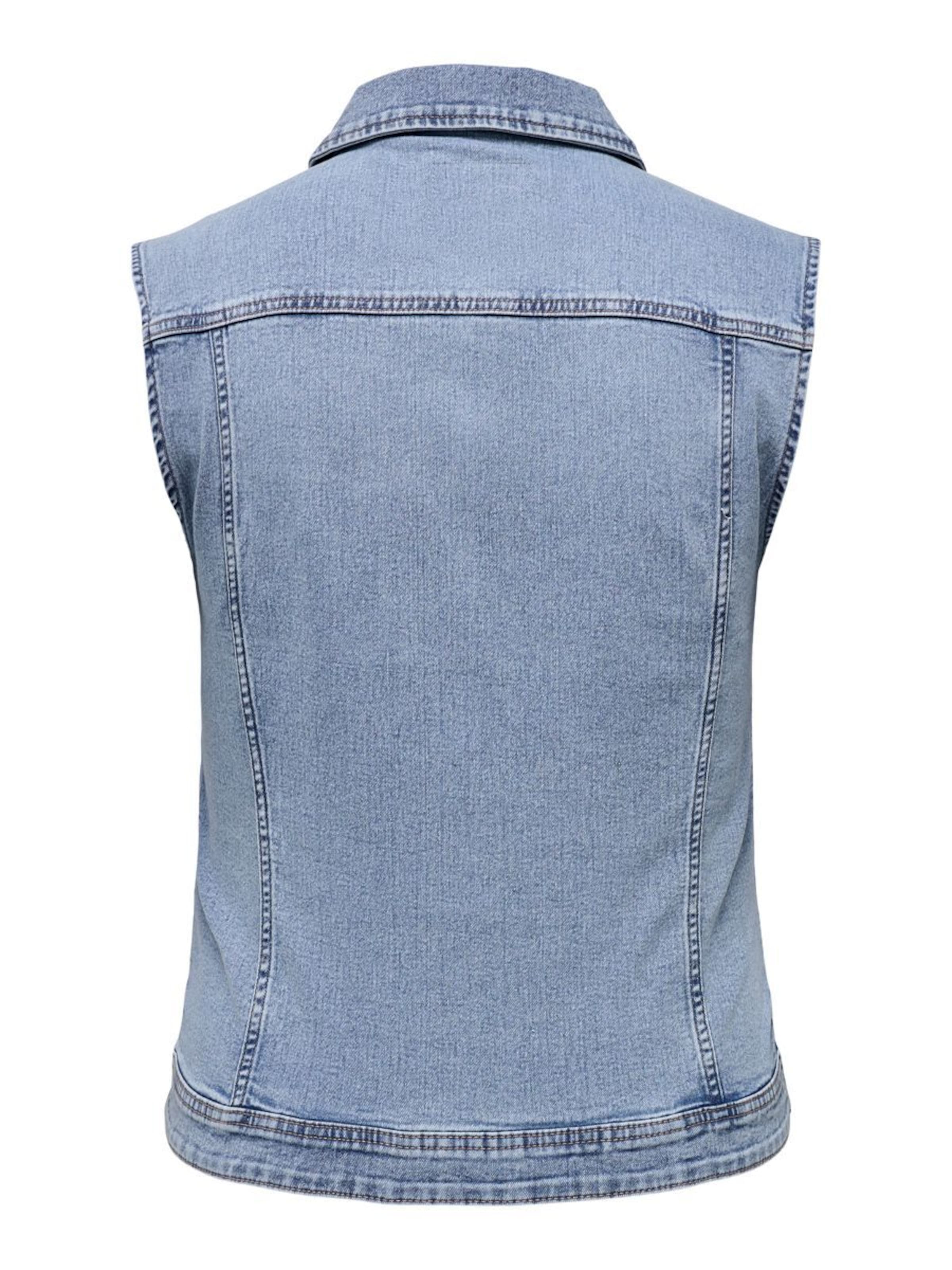 Gilet &#x27;CARWespa&#x27; ONLY Carmakoma en bleu