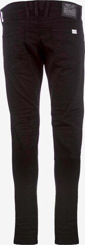 REPLAY Skinny Jeans 'Grover' in Zwart