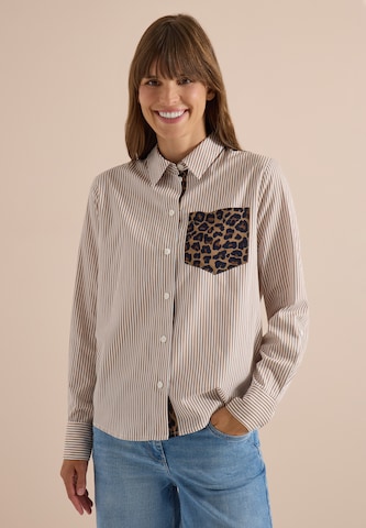 CECIL Blouse in Brown: front