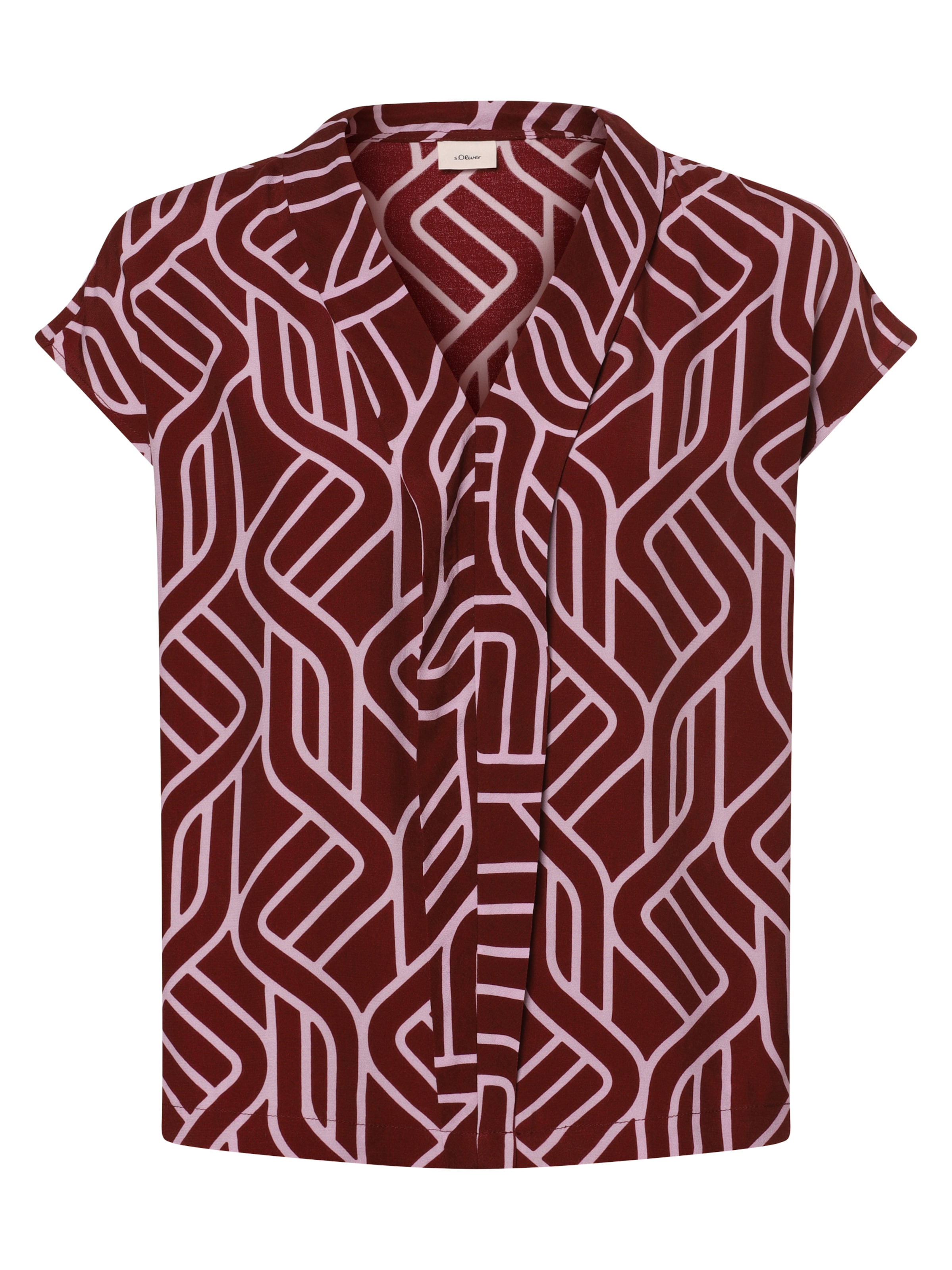 s.Oliver BLACK LABEL Bluse in Rot: Vorderseite