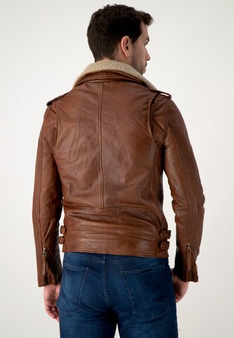 URBAN 5884® Lederjacke 'Maddox' in Braun