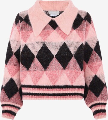 Jalene Sweater in Pink: front