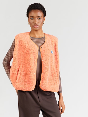 AMERICAN VINTAGE Bodywarmer 'HOKTOWN' in Oranje: voorkant