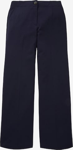 TOM TAILOR Wide Leg Hose 'Lea' in Blau: predná strana