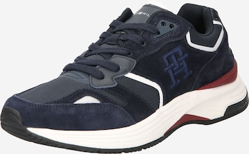 Sneaker bassa di TOMMY HILFIGER in blu: frontale