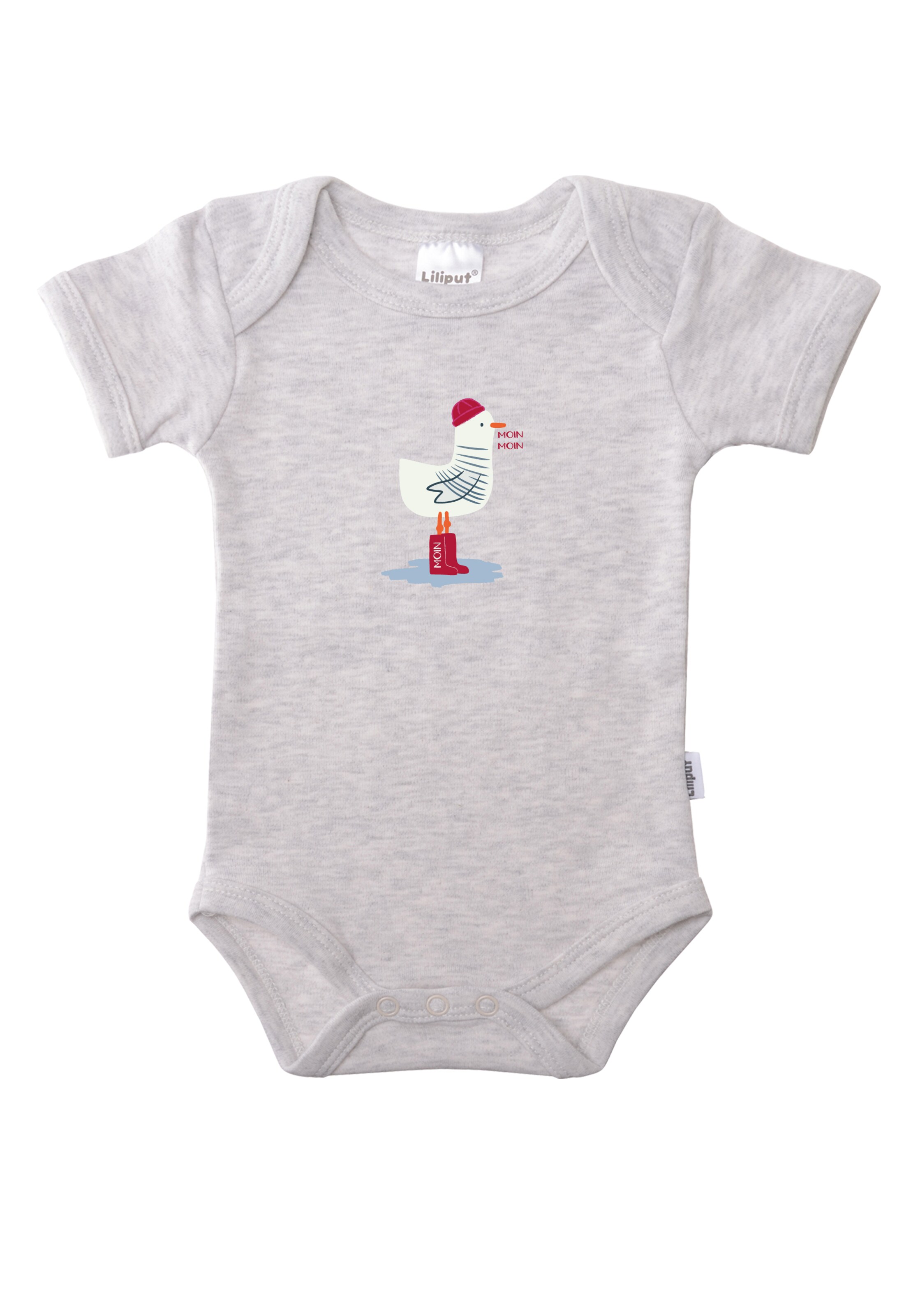 LILIPUT Strampler/Body 'MOIN' in Blau