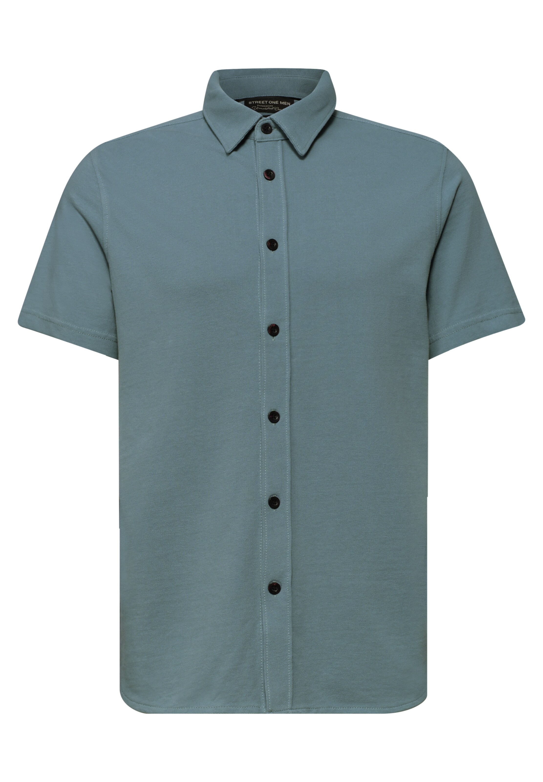 Street One MEN Hemd in Blau: Vorderseite