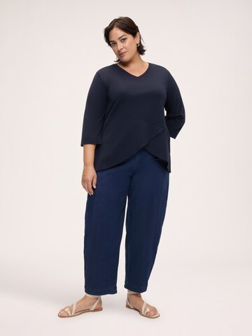 T-shirt Fiorella Rubino en bleu