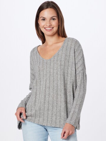 ONLY Sweater 'KARLA' in Grey: front