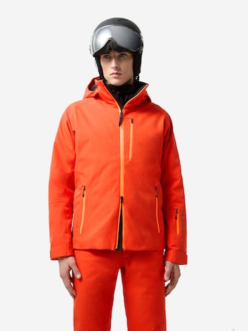 Bogner Fire + Ice Sportjacke 'Eason' in Orange: Vorderseite