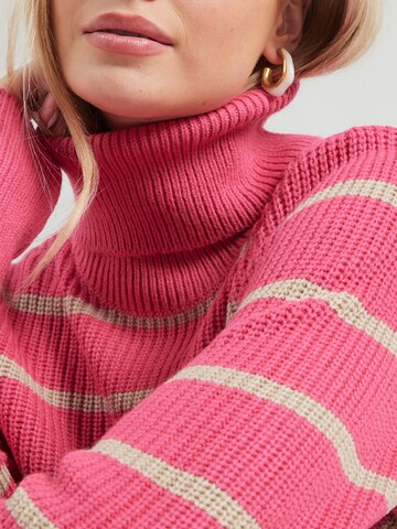 VILA Свитер 'VIJASSY' в Красный