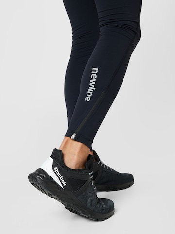 Skinny Pantaloni sportivi di Newline in nero