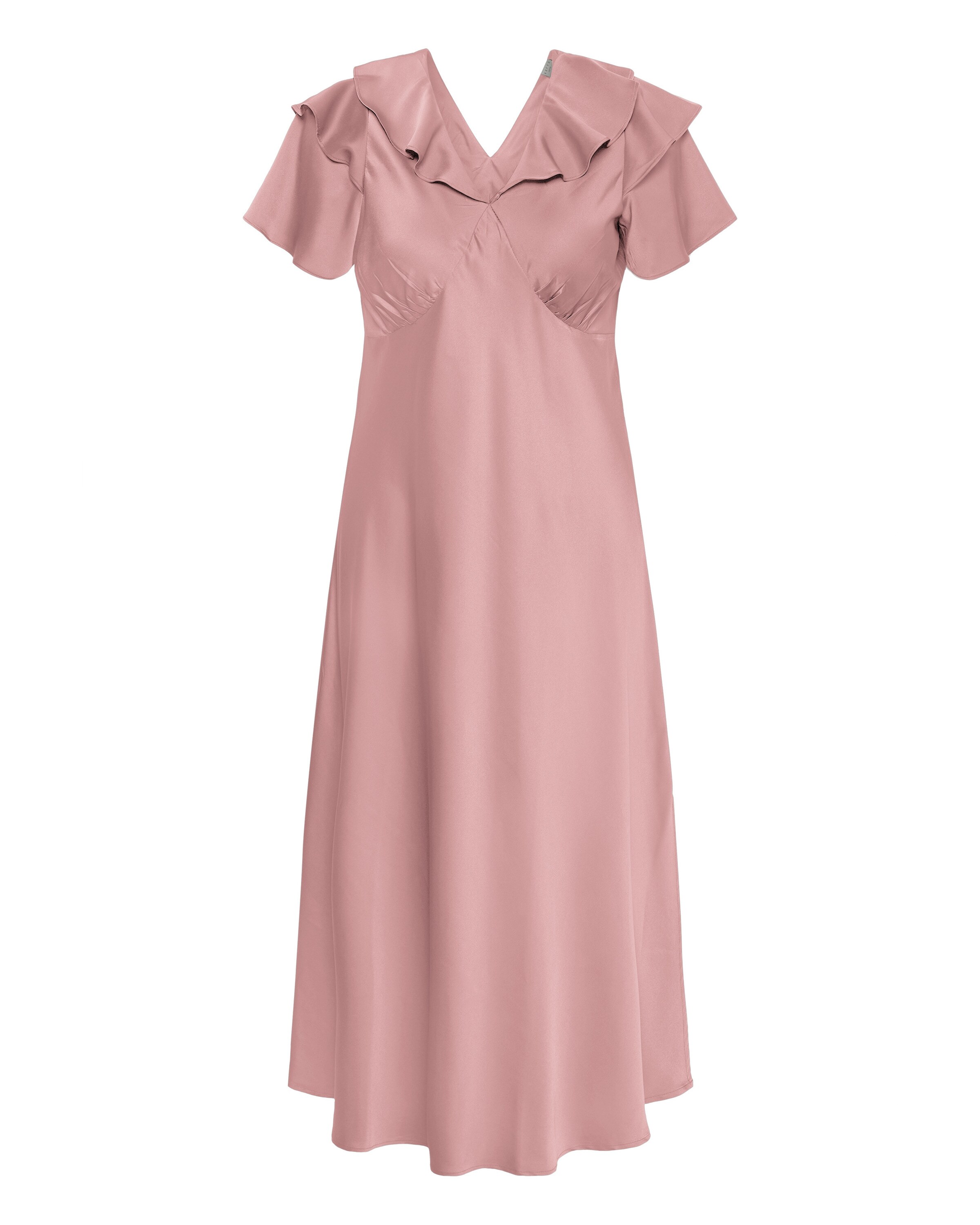 Robe 'KCJamie' KAFFE CURVE en rose : devant