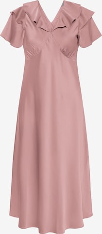 Robe 'KCJamie' KAFFE CURVE en rose : devant
