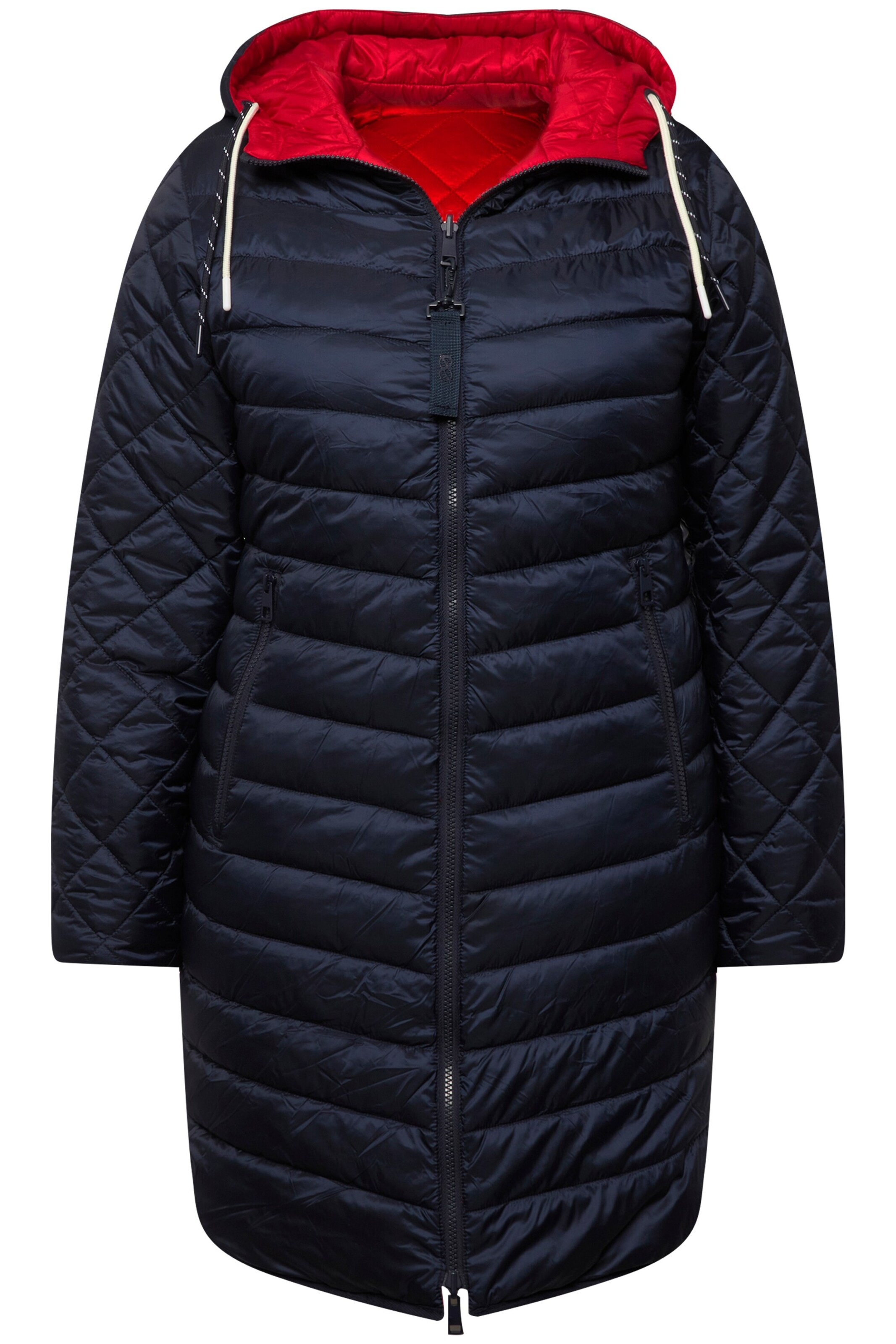 LAURASØN Winterjas in Blauw: voorkant