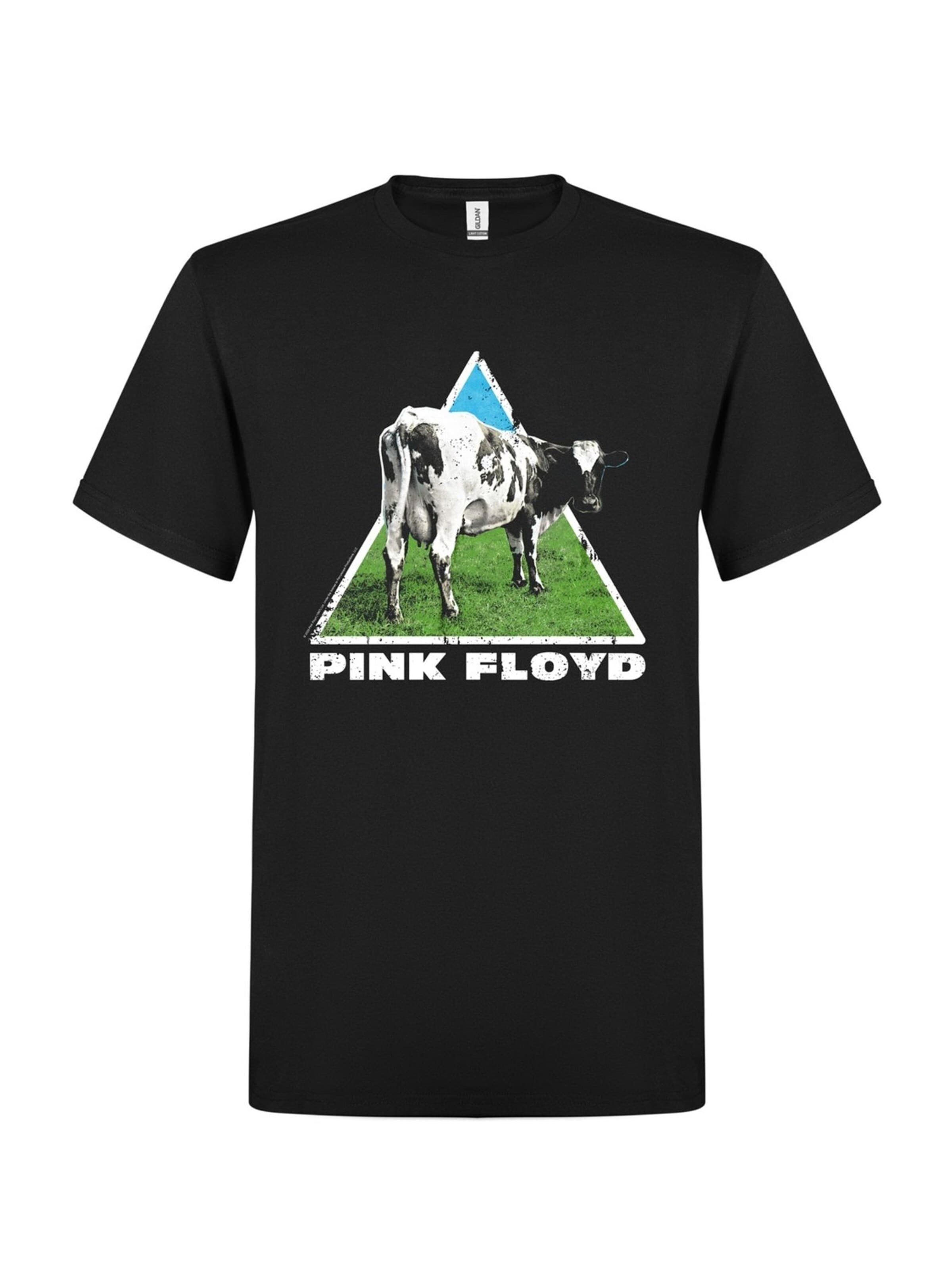 Pink Floyd Shirt 'Atom Heart' in Black: front