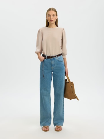 SELECTED Sweatshirt 'SLFTenny' in Grey