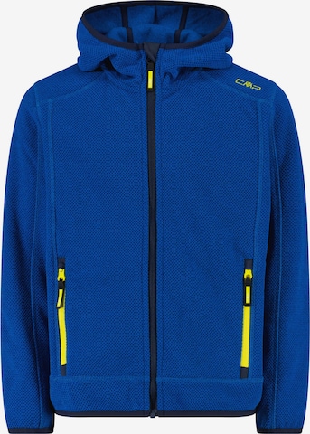 CMP Athletic Fleece Jacket in Blue: front