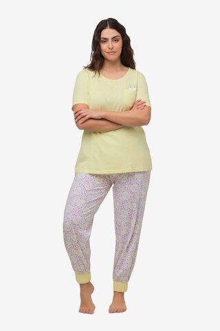 Ulla Popken Pajama in Yellow: front