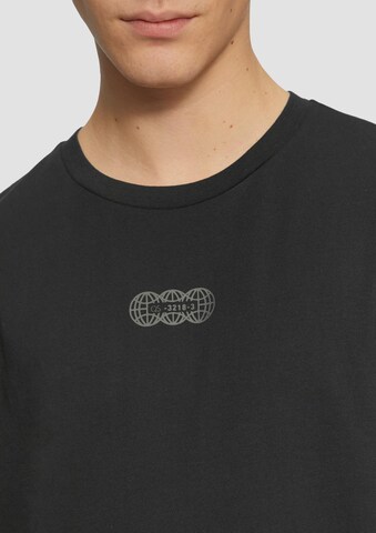 QS T-Shirt in Schwarz