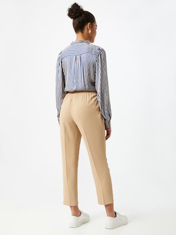 River Island Regular Trousers with creases in Beige