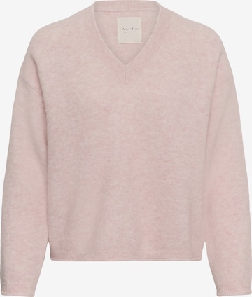 Pull-over 'Chanilla' Part Two en rose : devant