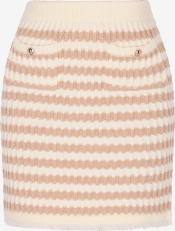 faina - Saia em bege: frente