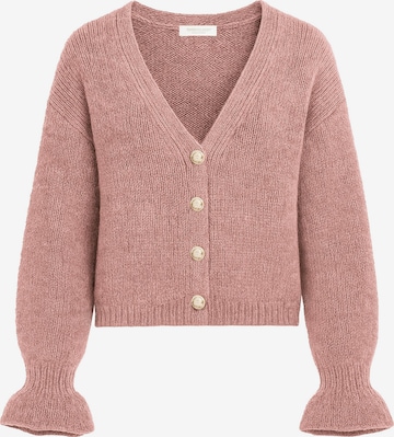 SASSYCLASSY Strickjacke in Pink: Vorderseite