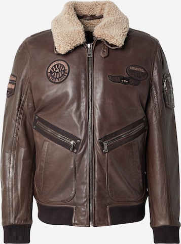 Mauritius Overgangsjakke 'Starpilot' i brun: forside