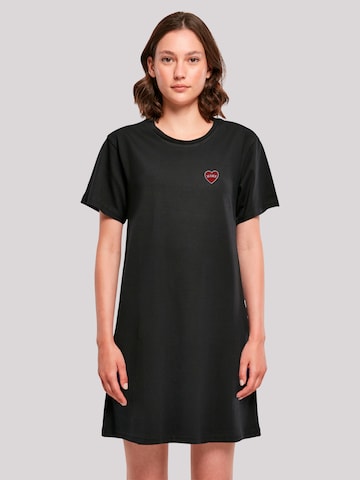 Robe 'Mama Herz' F4NT4STIC en noir : devant