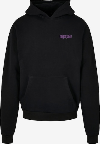 MJ Gonzales Sweatshirt 'Seraphim' in Black: front
