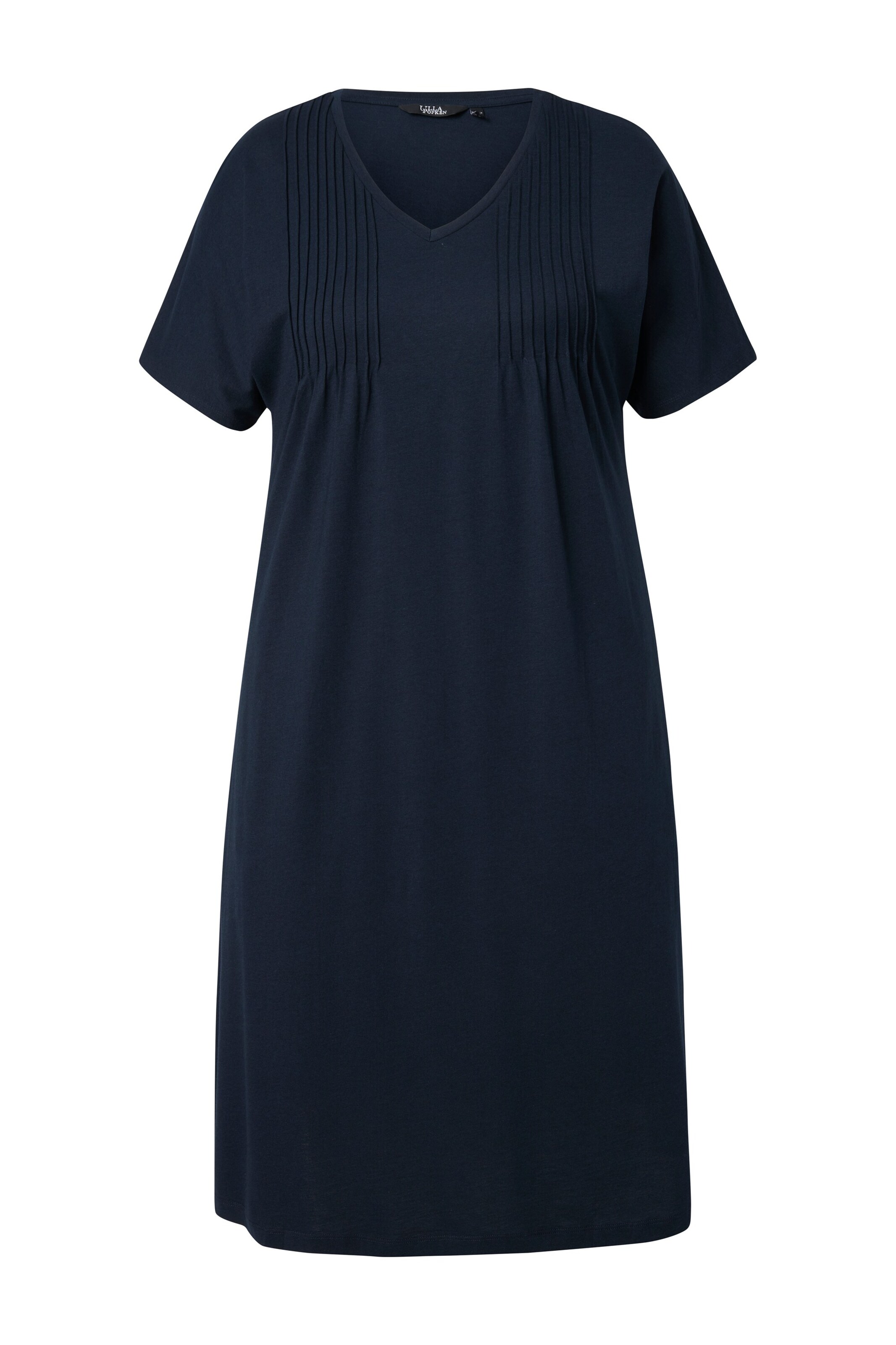 Ulla Popken Kleid in Blau: Vorderseite