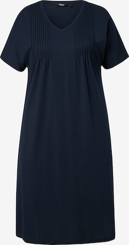 Ulla Popken Dress in Blue: front