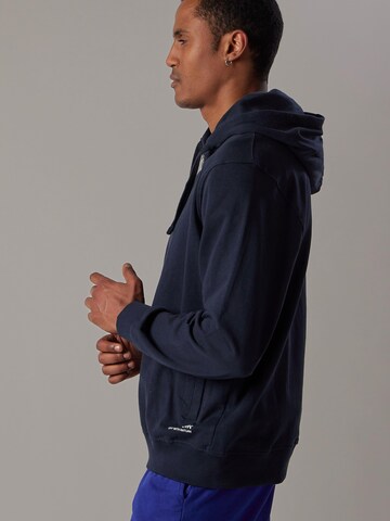 OWN Off With Nature Sweatshirt 'Felpa con Cappuccio e Zip' i blå
