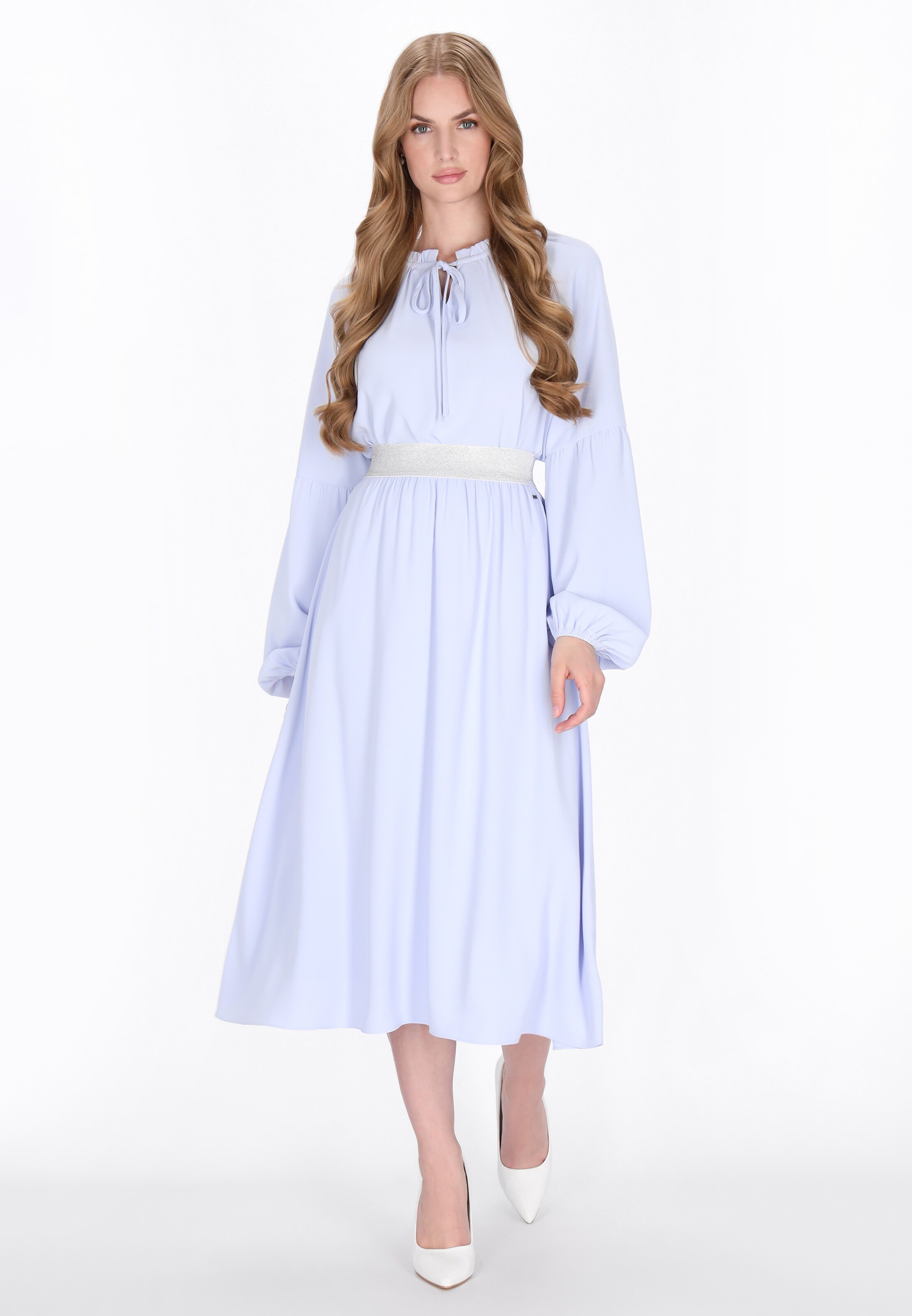 DreiMaster Klassik Sukně – modrá