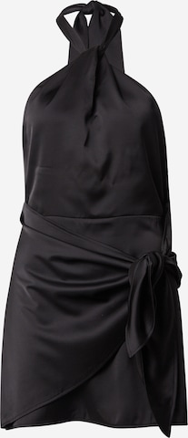 Robe de cocktail MYLAVIE by Sarah Harrison en noir : devant