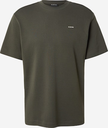 G-STAR T-Shirt 'True' in Grau: Vorderseite