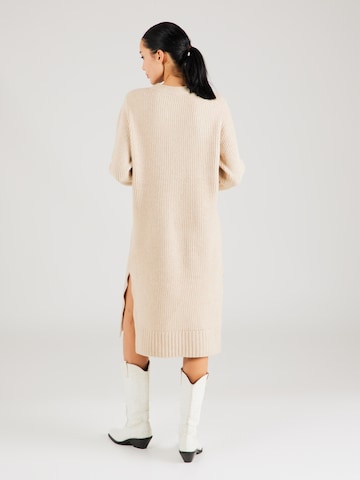 mbym Knit dress 'Sondra' in Beige