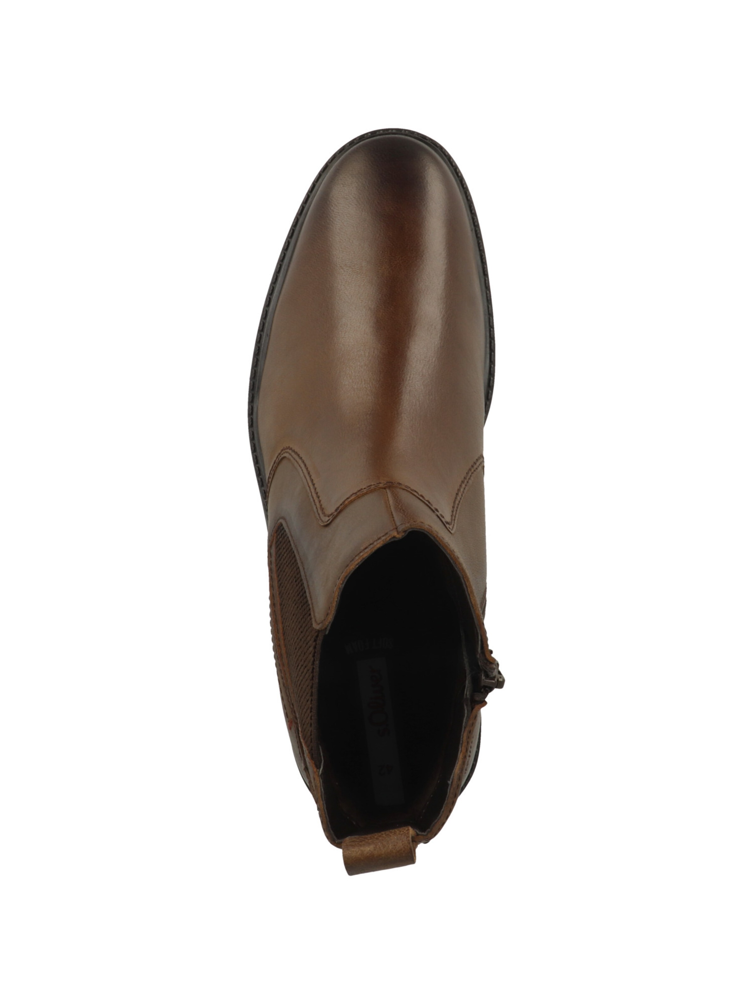 s.Oliver - Botas chelsea em castanho