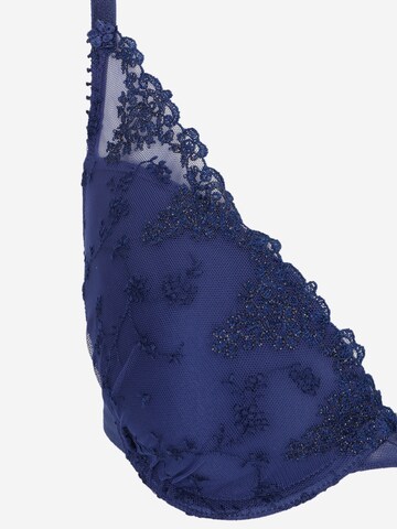 PASSIONATA Push-up BH 'WHITE NIGHTS' in Blau