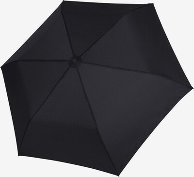 Doppler Regenschirm 'Zero' in schwarz, Produktansicht