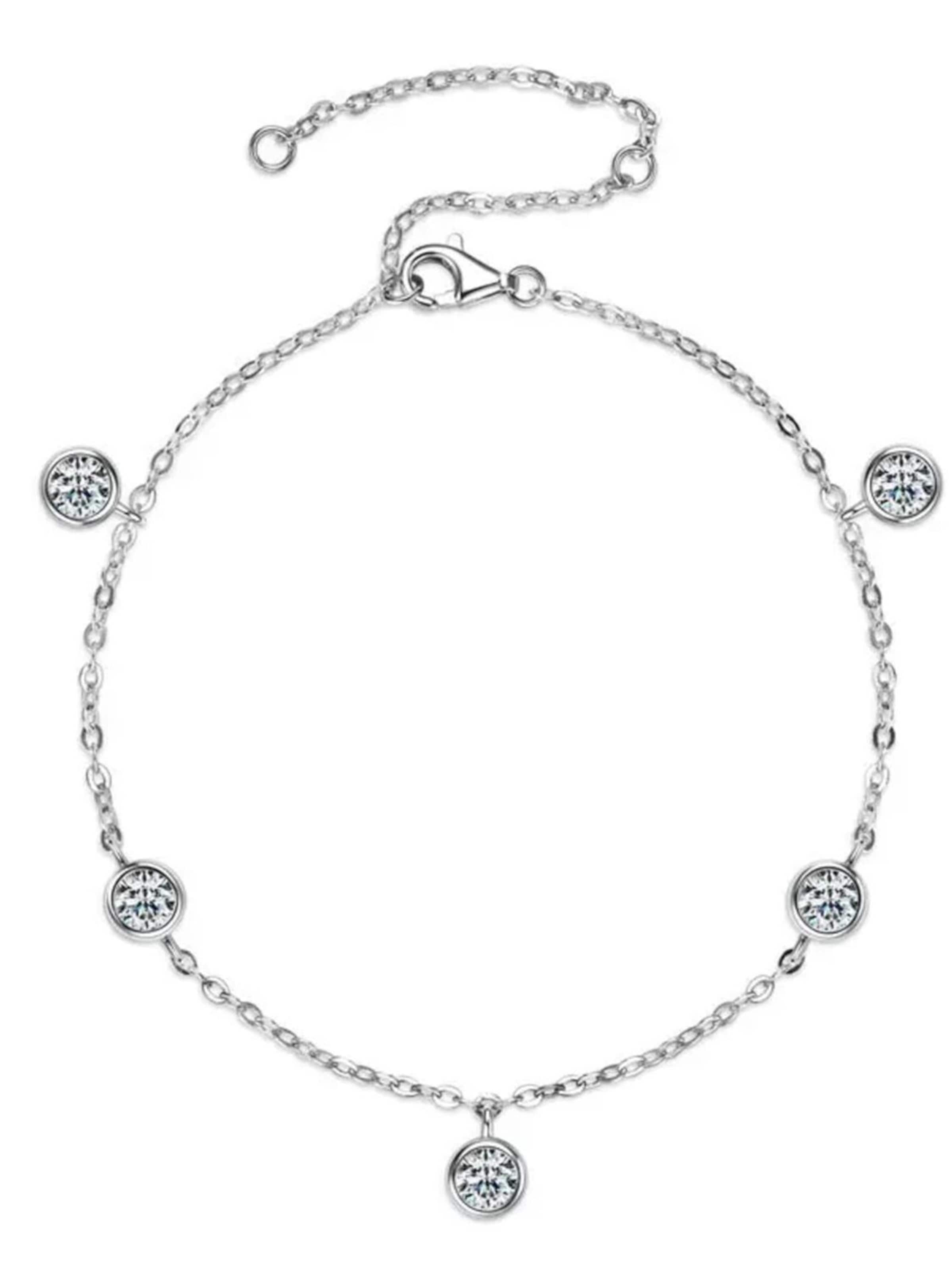 Staufergold Armband 'Tennis-Armband „Fine Line“'‌‌ in Silber: Vorderseite