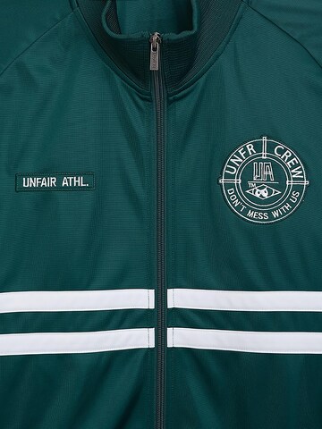 Unfair Athletics Training Jacket 'DMWU' in Green