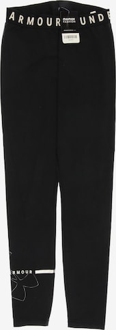 UNDER ARMOUR Pants in XXXS in Black: front