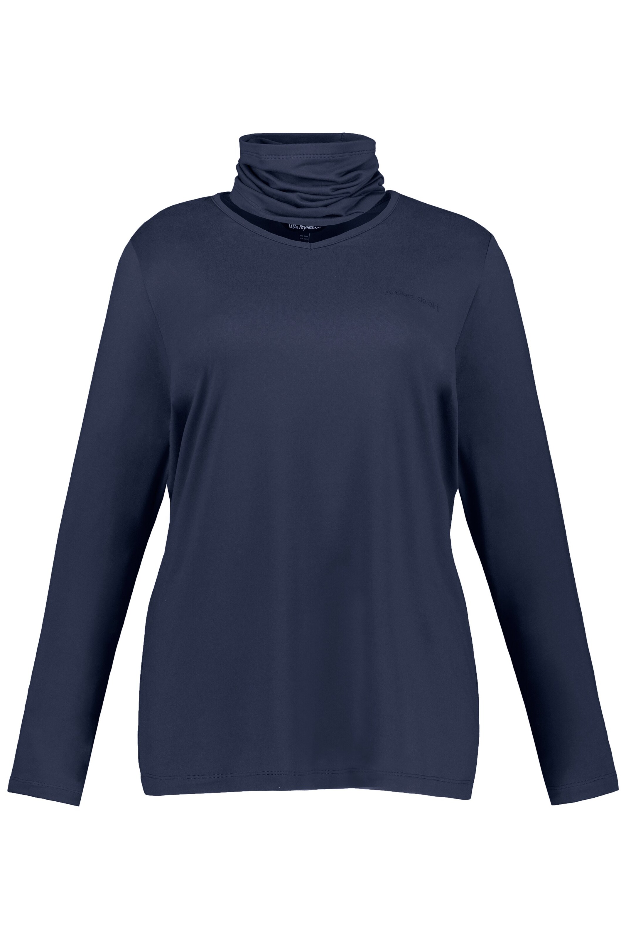 Ulla Popken - Camisa em azul: frente