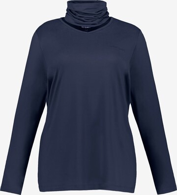 Ulla Popken Shirt in Blauw: voorkant