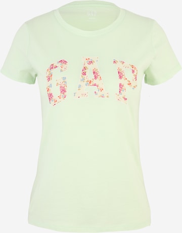 Gap Petite Shirt 'CLSC' in Green: front
