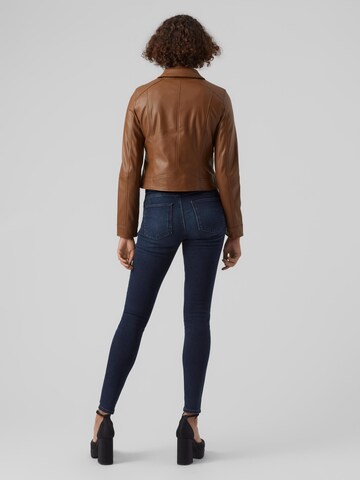 VERO MODA Between-Season Jacket 'BELLA ANNABEL' in Brown