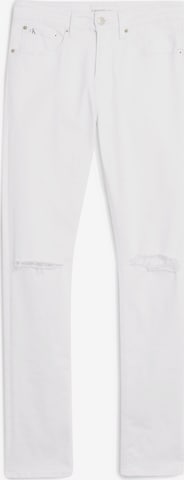 Calvin Klein Jeans - Skinny Vaquero en blanco: frente