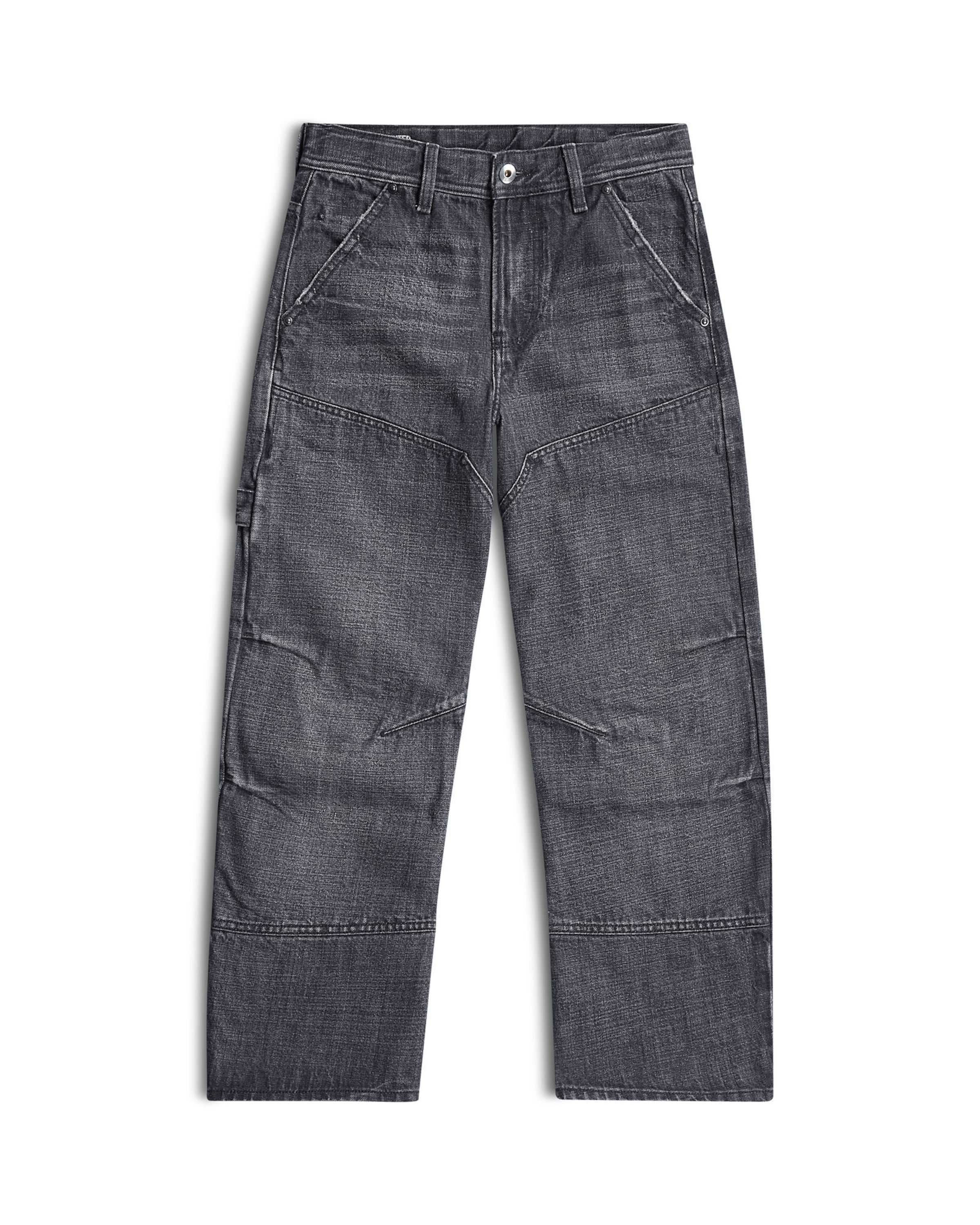 G-STAR Loosefit Jeans 'Boys Carpenter Loose Jeans' in Grijs: voorkant